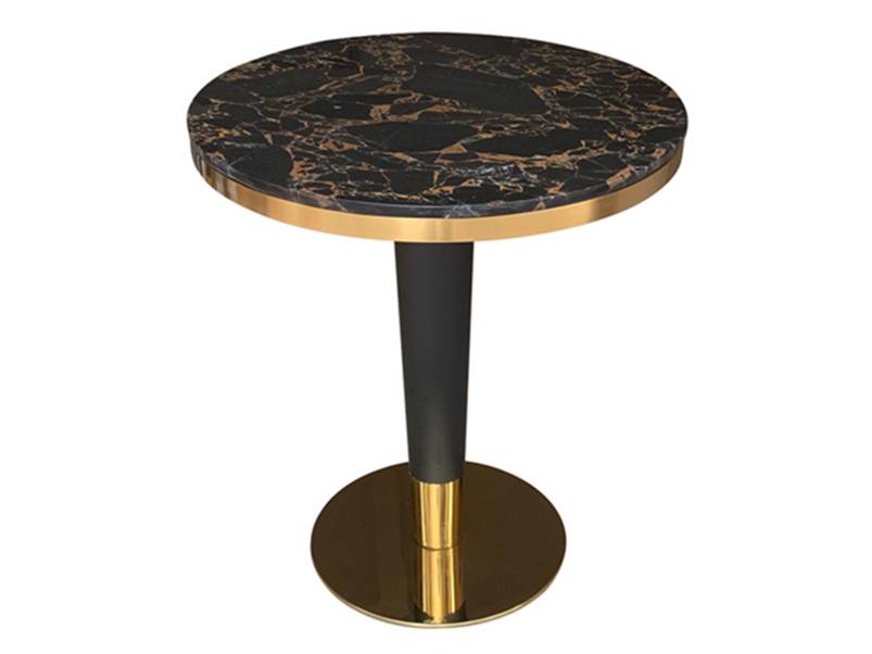 黑色大理石桌子黑色人造大理石西餐桌子|价格|厂家|多少钱-全球塑胶网