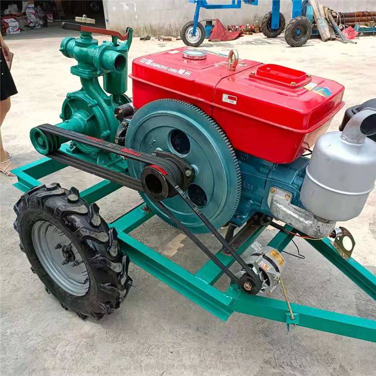 拖拉机轴连接水泵工业排水排涝泵4寸3寸水泵