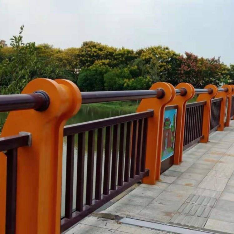 人行道天桥隔离护栏景区观赏护栏湖边护栏