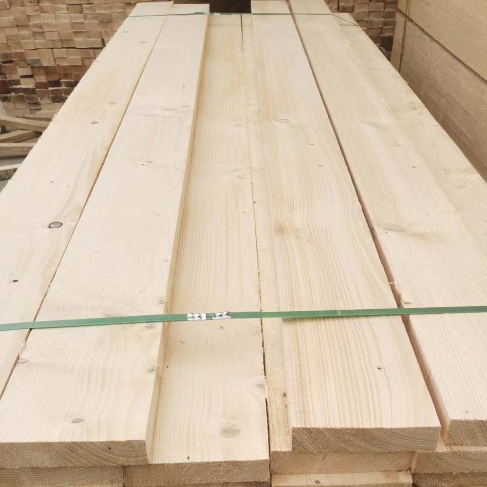济宁硬杂木4米跳板工程脚手板进口木方图片