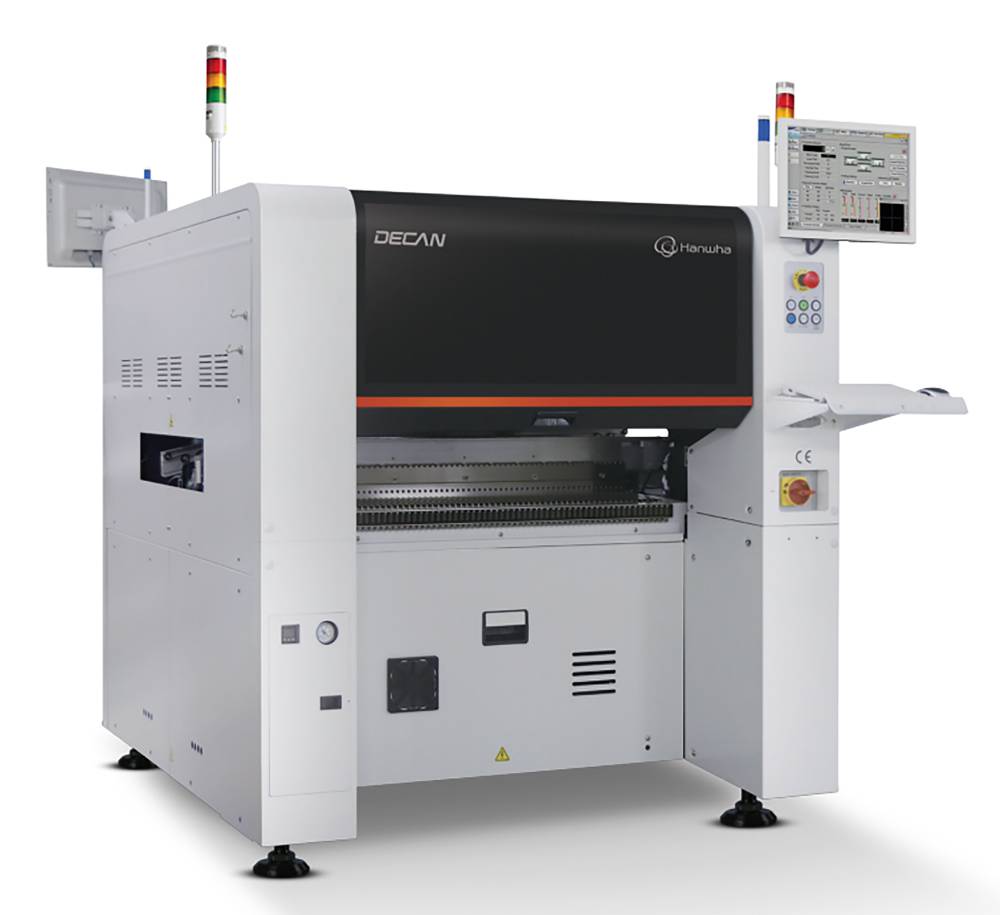 smt设备整线方案三星韩华decan贴片机s1s2单线多线