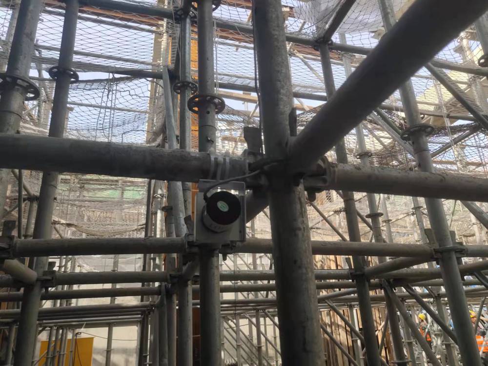 智慧工地高支模监测系统数字预警系统高配监测沉降重量倾角轴力