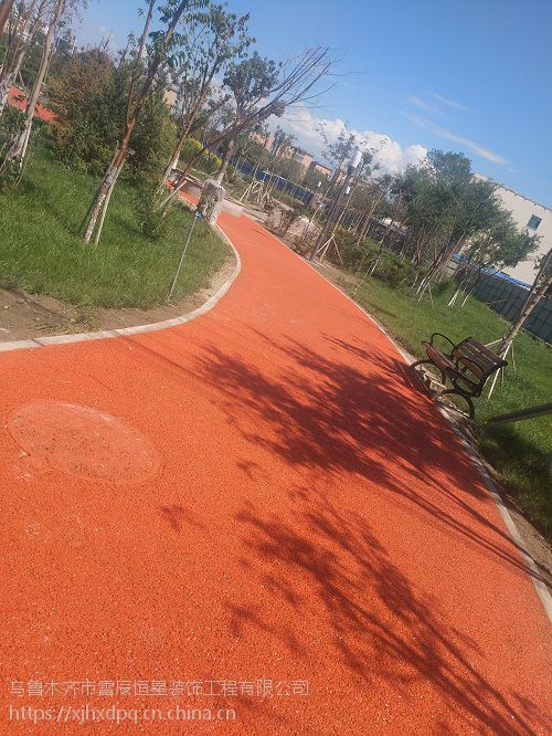 承接工程彩色沥青彩色薄层彩色公路彩色人行道