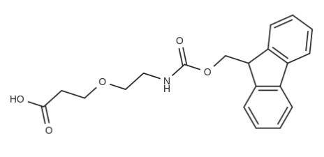 1654740-73-4，Fmoc-N-amido-PEG1-acid亲水性PEG试剂