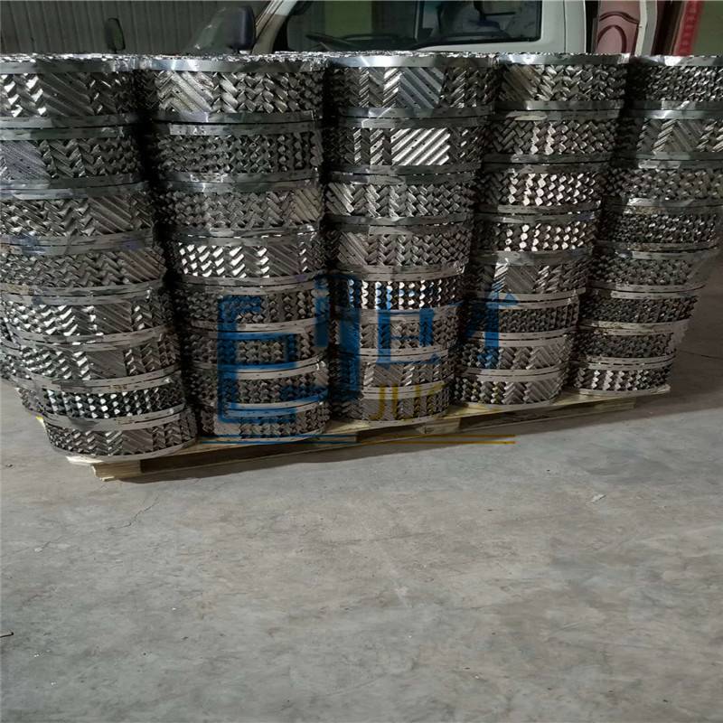 定做316l孔板波纹填料苏尔寿填料500y