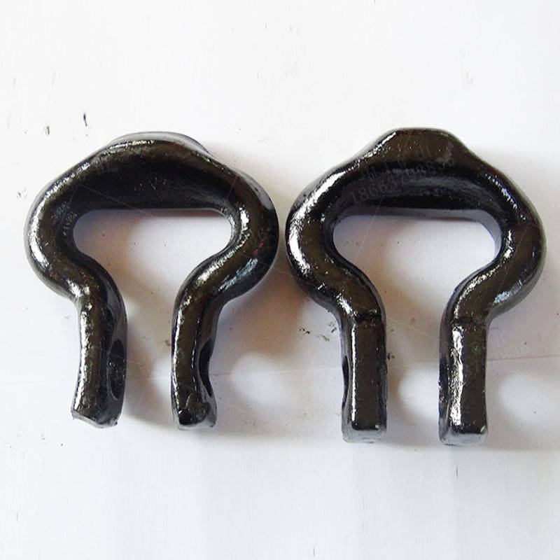 热处理刮板机马蹄环26x92矿用立式扁平接链环40t矿用马蹄环