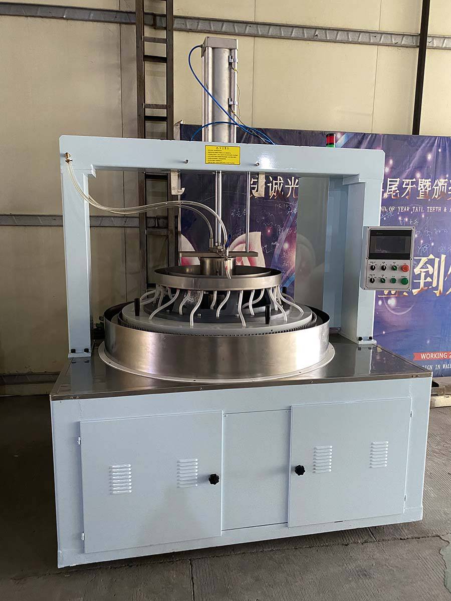 5p双面抛光机 -高精密度平面研磨机-立式全自动双面