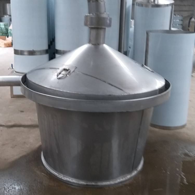 100斤小型蒸酒锅冷却器农村土法烧酒设备传统固态酿酒设备图片
