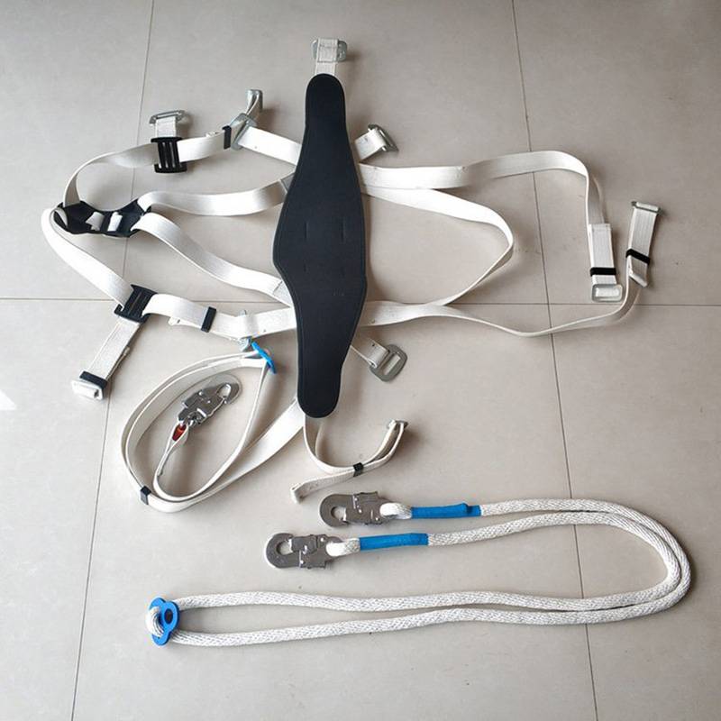 防坠落电工保险腰带耐高压绝缘蚕丝安全带全身悬挂式安全带雷力图片