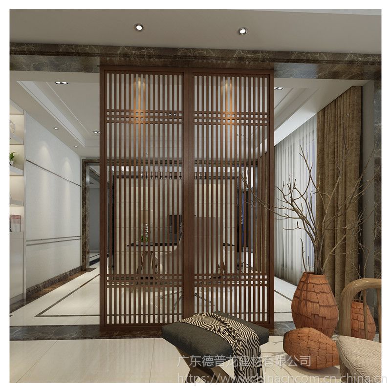 外墙面空调罩装饰仿古花格融创铝合金格栅