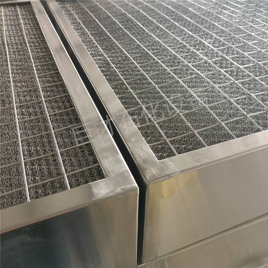 标准型高效型丝网除沫器包边丝网除沫器阻火器巨才石化