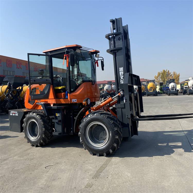 5t四驱越野叉车铰接式重型叉车