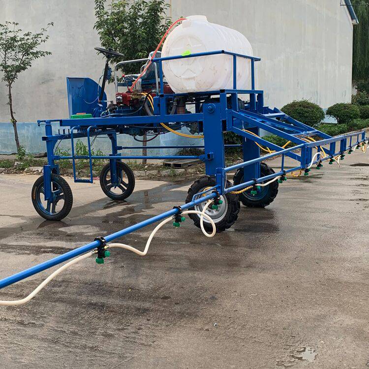 液压折叠杆小麦打药机绿化带用高架子打药车园林树木打药机