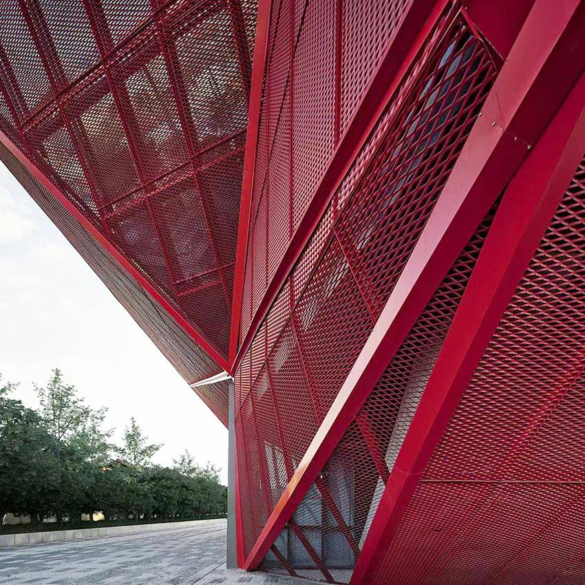 烤漆铝板幕墙装饰