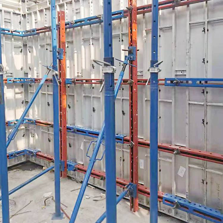 小方钢背楞spcc型钢背楞租赁铝合金模板钢背楞