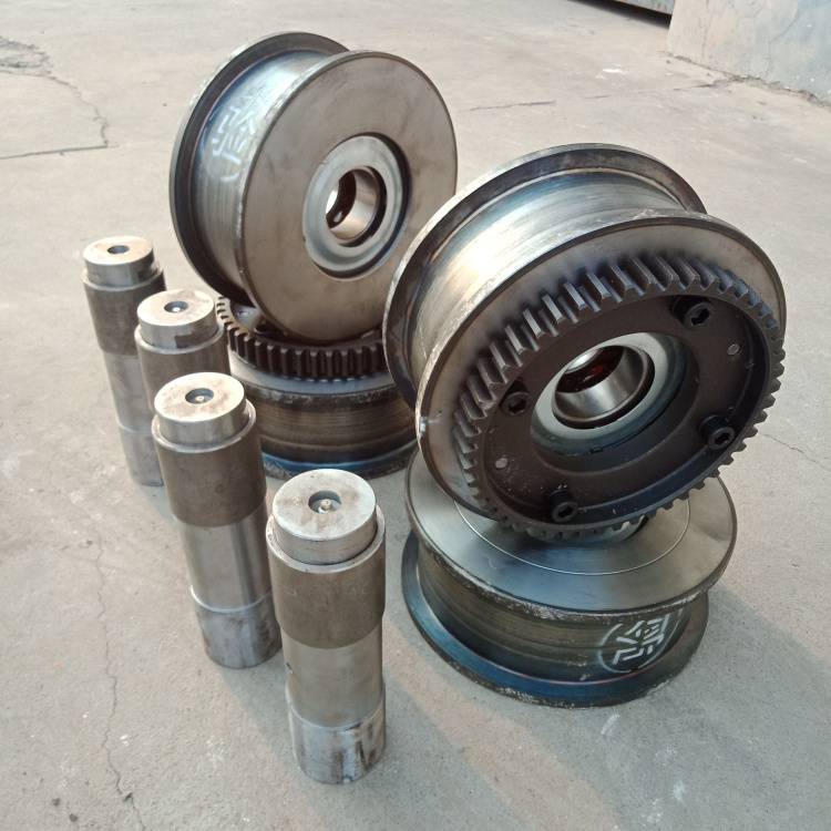 行车轮φ200大量批发ld单梁起重机轮龙门吊轮子图片