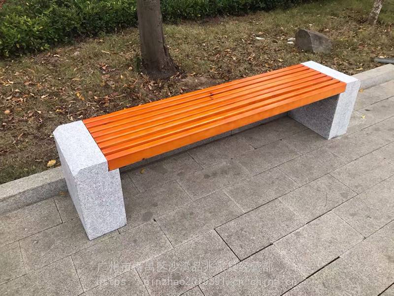 户外设施公园椅长沙广场木质靠背椅