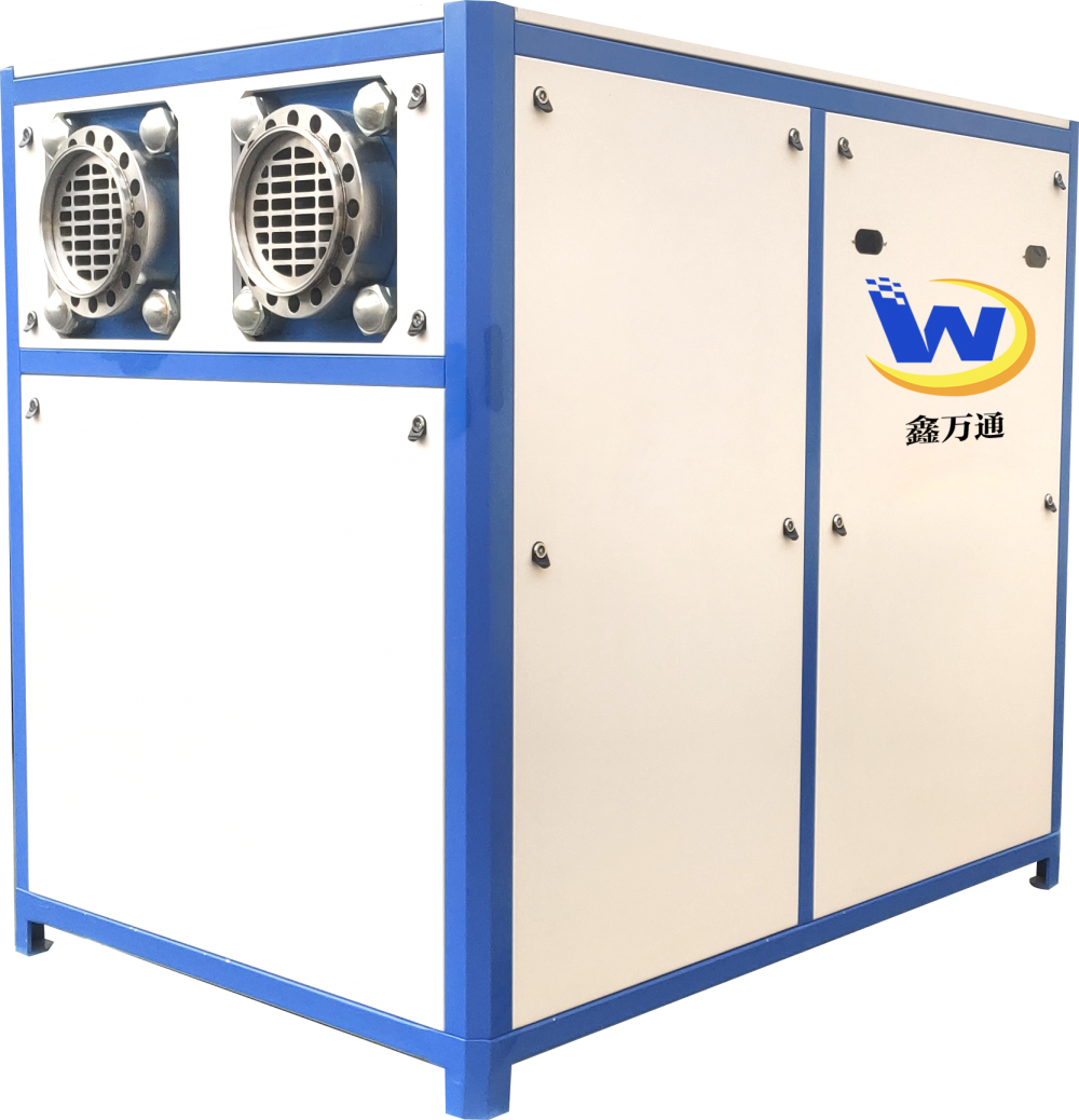 免费调试鑫万通智能干冰制造机双缸输出制冰机免