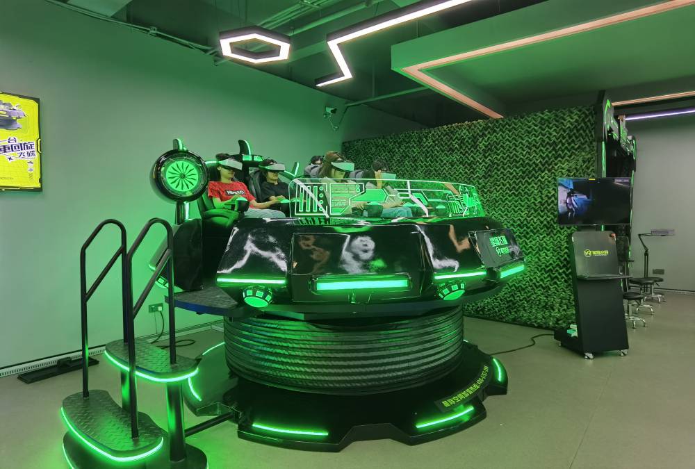 星际飞碟大型vr游乐体验馆全套设备双人蛋椅5d影院体感游戏机景区开店