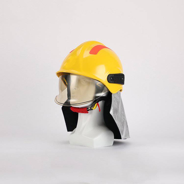 消防员头盔抢险救援头盔搭02款消防战斗帽森林防护防火安全帽