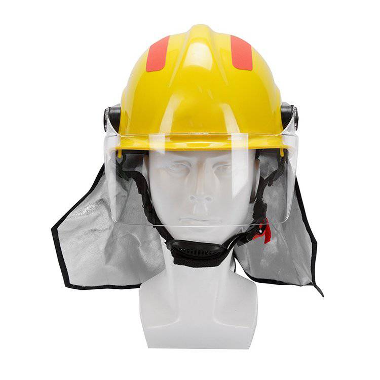 消防员头盔抢险救援头盔搭02款消防战斗帽森林防护防火安全帽