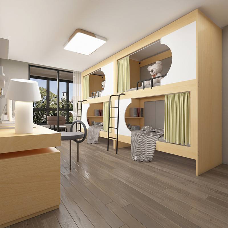 河南安阳内黄集体公寓太空舱上下床爵邦家具