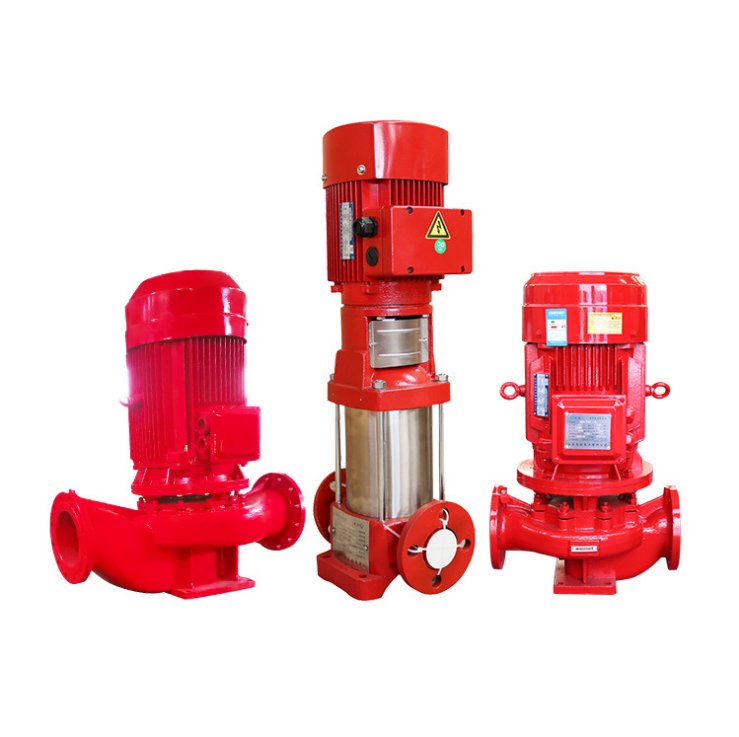 立式多级管道泵多级高层消防泵不锈钢离心泵xbd8480gdl