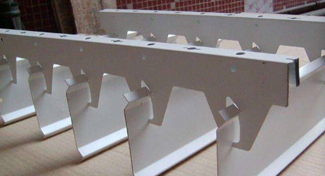 a字龙骨方通龙骨7字挂片龙骨方通龙骨双面黑