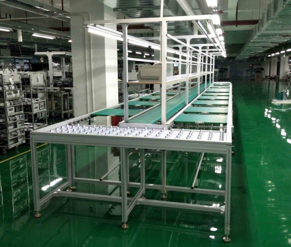 电子厂流水线速度快不快？真实的流水线是怎么样的？