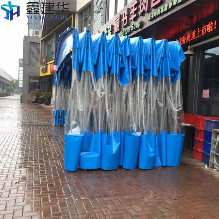 徐州云龙 双排立柱帐篷 厂房临时仓库雨棚 雨蓬