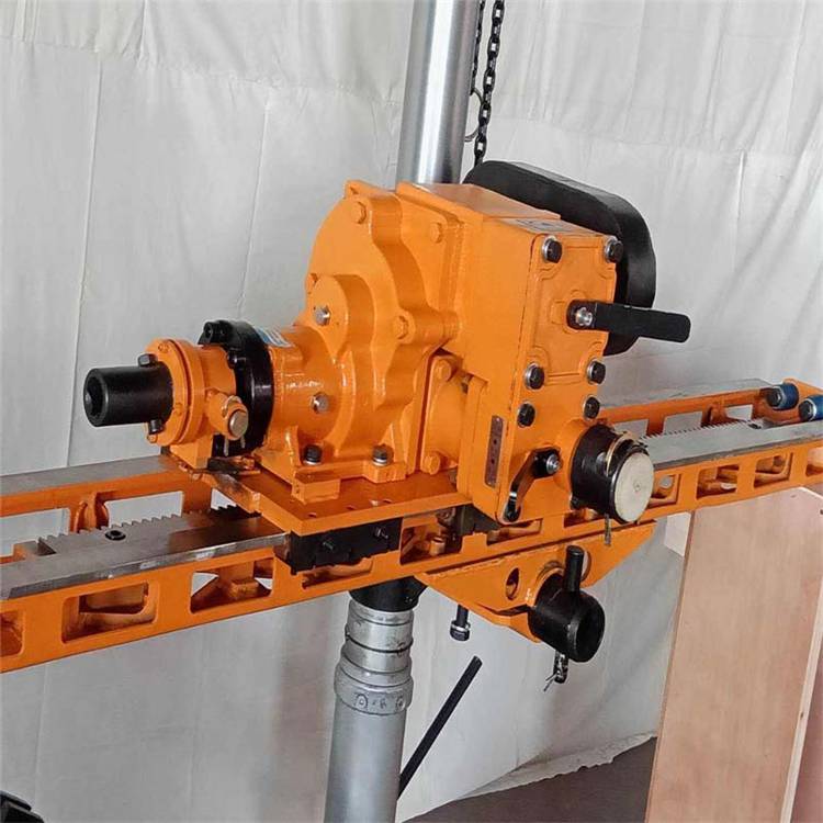 zqjc3006气动架柱式钻机宏煤煤矿井下用风动钻机动力头式