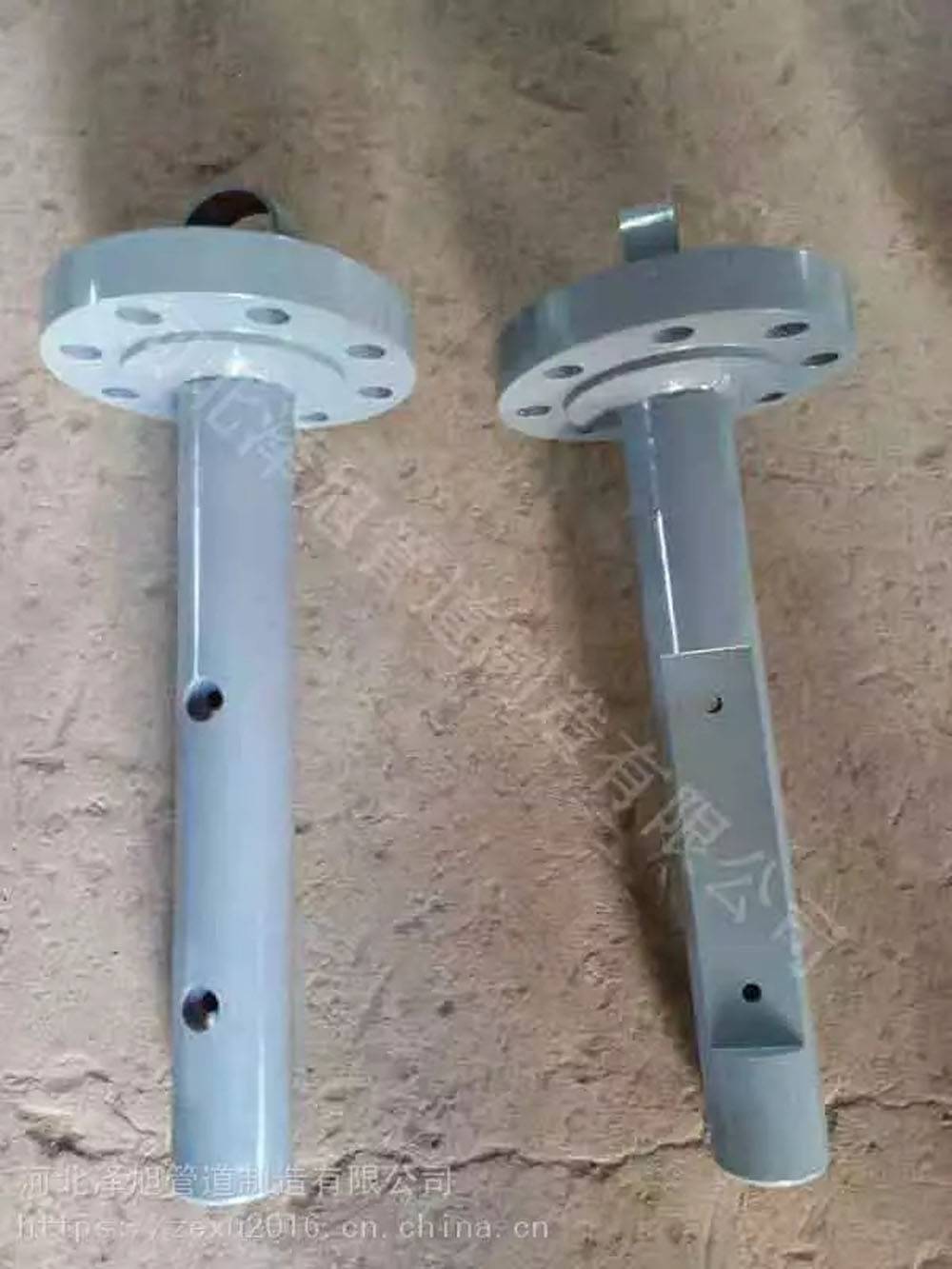 电厂吹扫镜面铝靶板串轴式靶板器泽旭供应