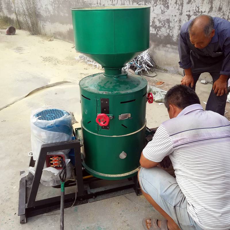 打米磨米机两相电小型磨米机单相电谷子剥皮打米机