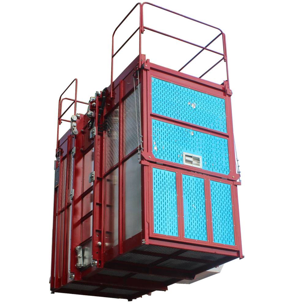 工地升降机升降货梯施工外用电梯新施工电梯施工电梯sc200200图片