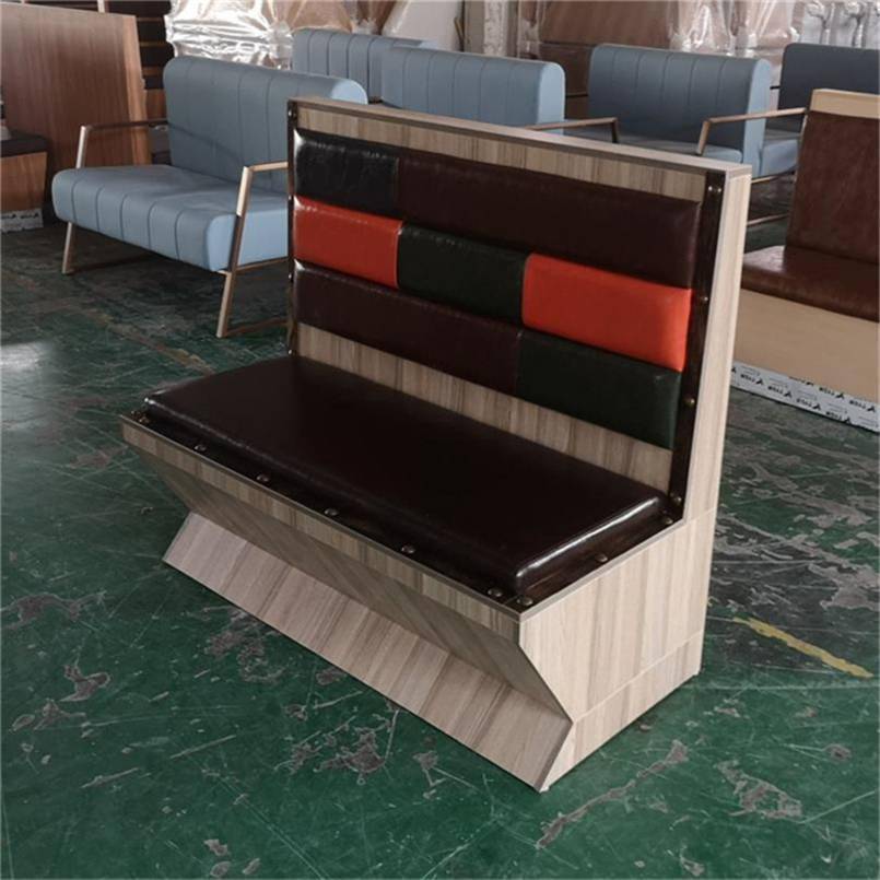 石灰市李串串香店个性双面卡座沙发