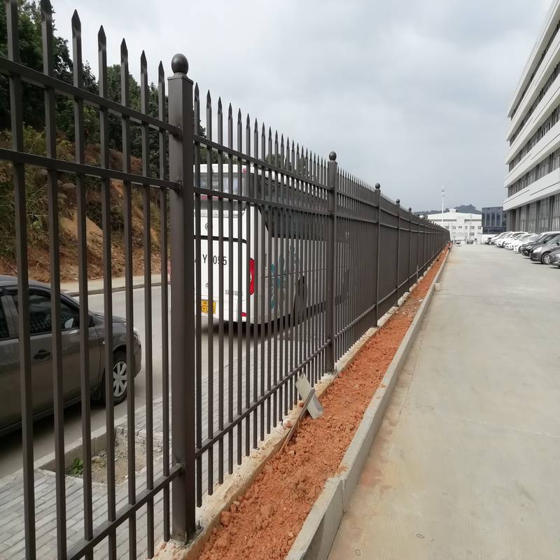 园林锌钢护栏铁艺围栏组装围栏护栏三明大田活动护栏围栏