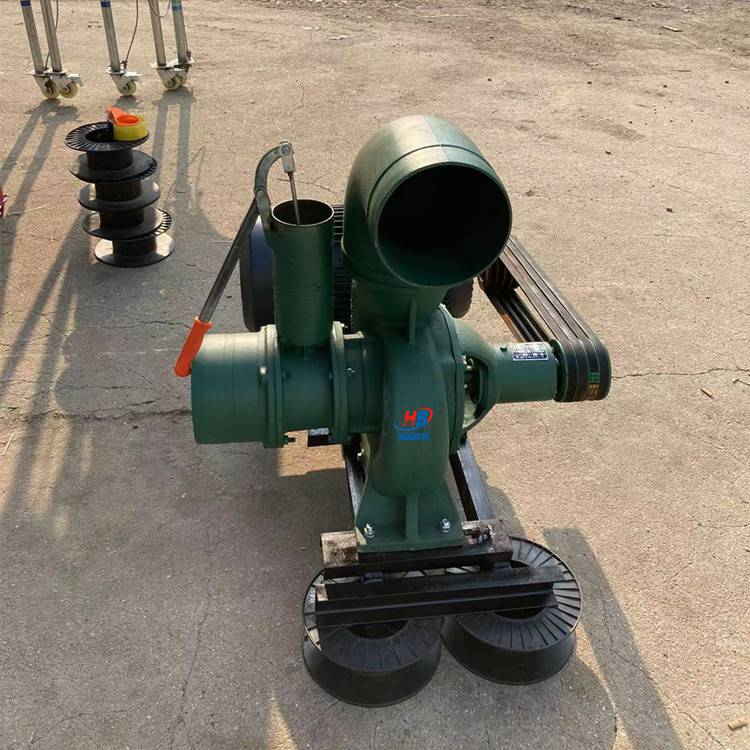 抽沙泵8寸200mm口径柴油污水泵单缸排涝水泵设备