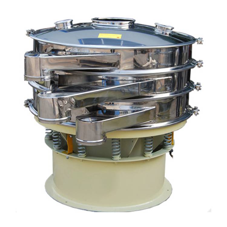 xzs600型紫薯粉精细筛分机菠菜粉圆形振动筛分机超声波花粉精细筛