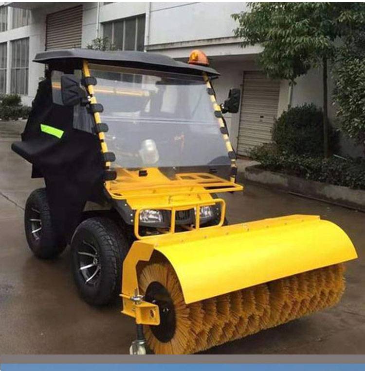 聚仁扫雪车冬季路面积雪扫雪机小型座驾式除雪车