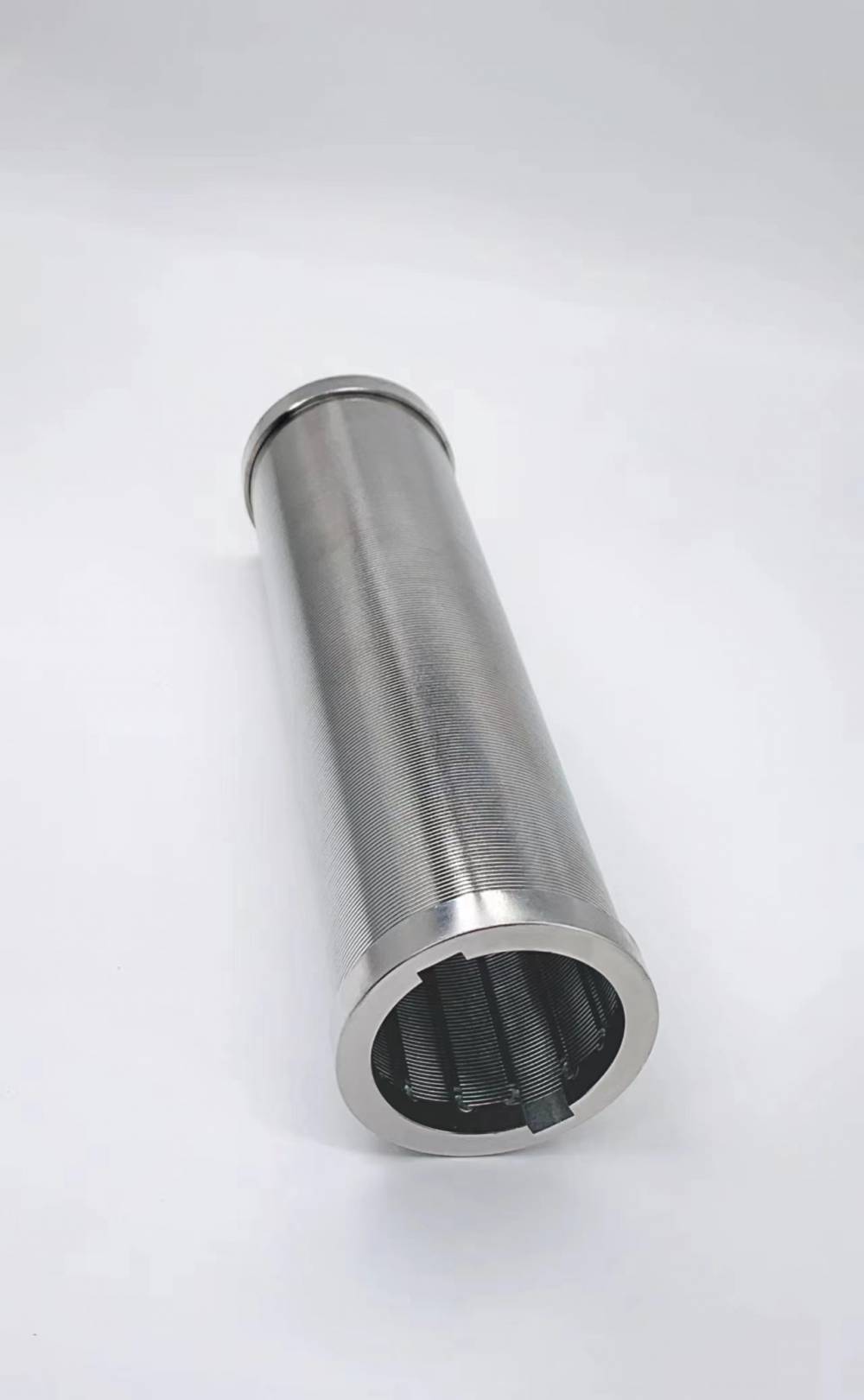 不锈钢304滤筒楔形网滤芯固液分离机筛筒厂家按图支持定制