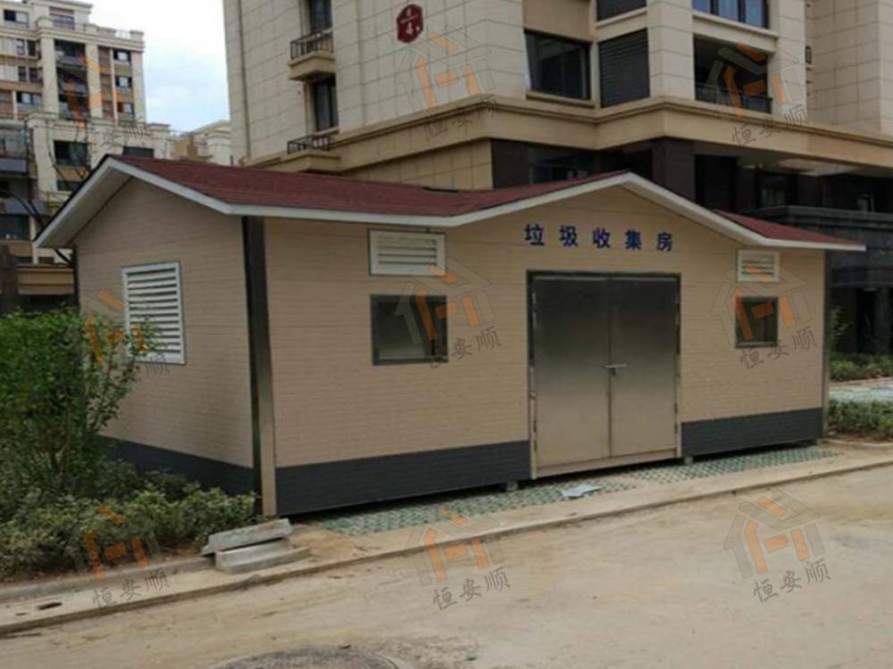 对于不方便设置垃圾收集房的小区,需要***多设置分类垃圾桶进行收集