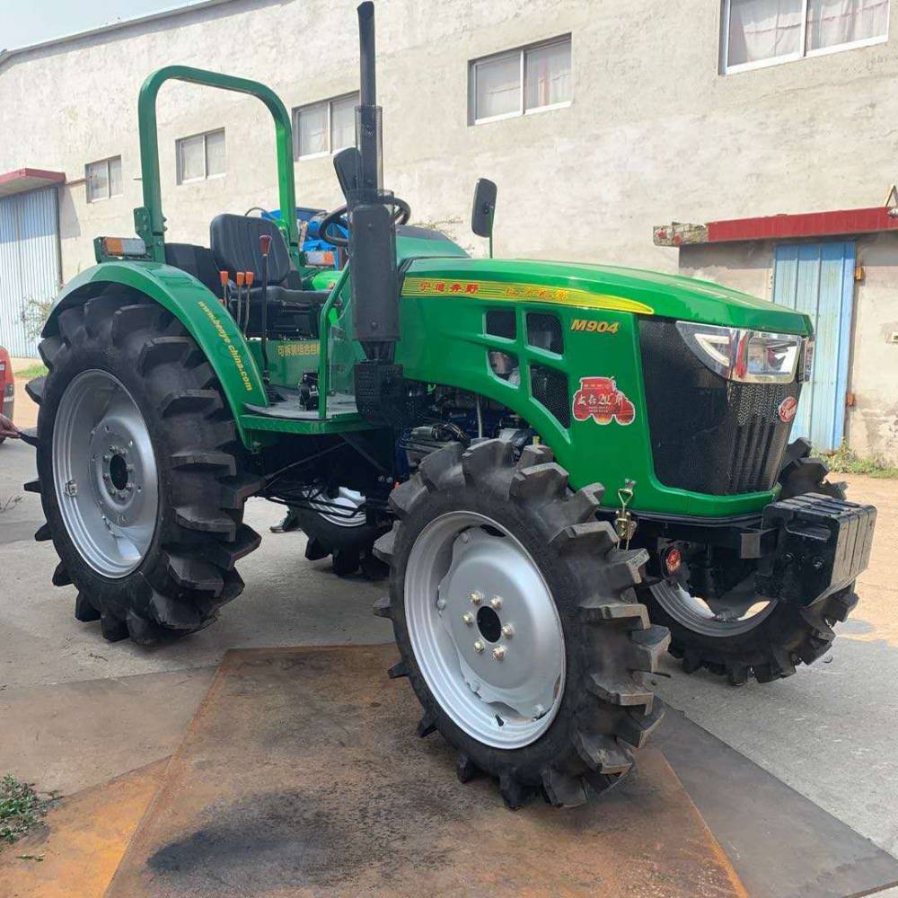 单杠四驱拖拉机农用果园拖拉机带犁地机四轮小型旋耕机