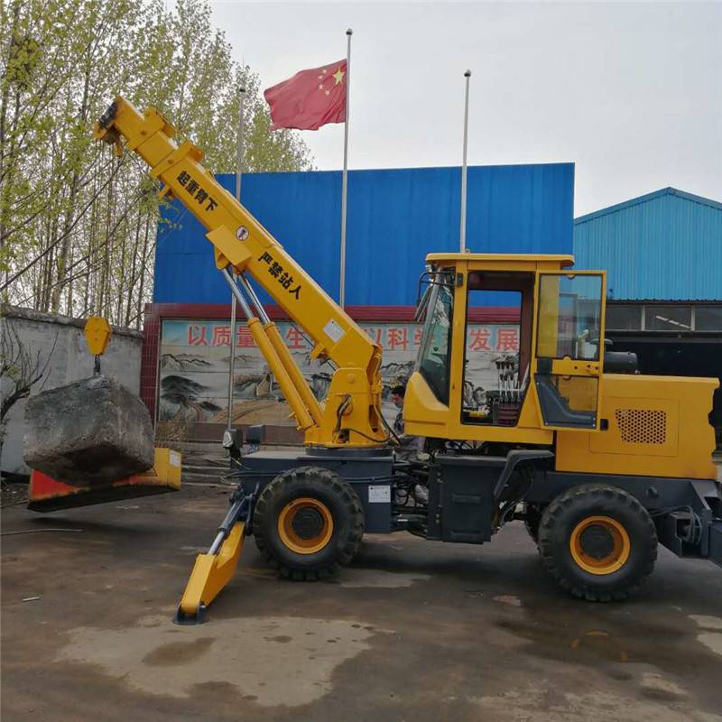 越野吊车四驱吊车装载机吊启翔厂家非标定做