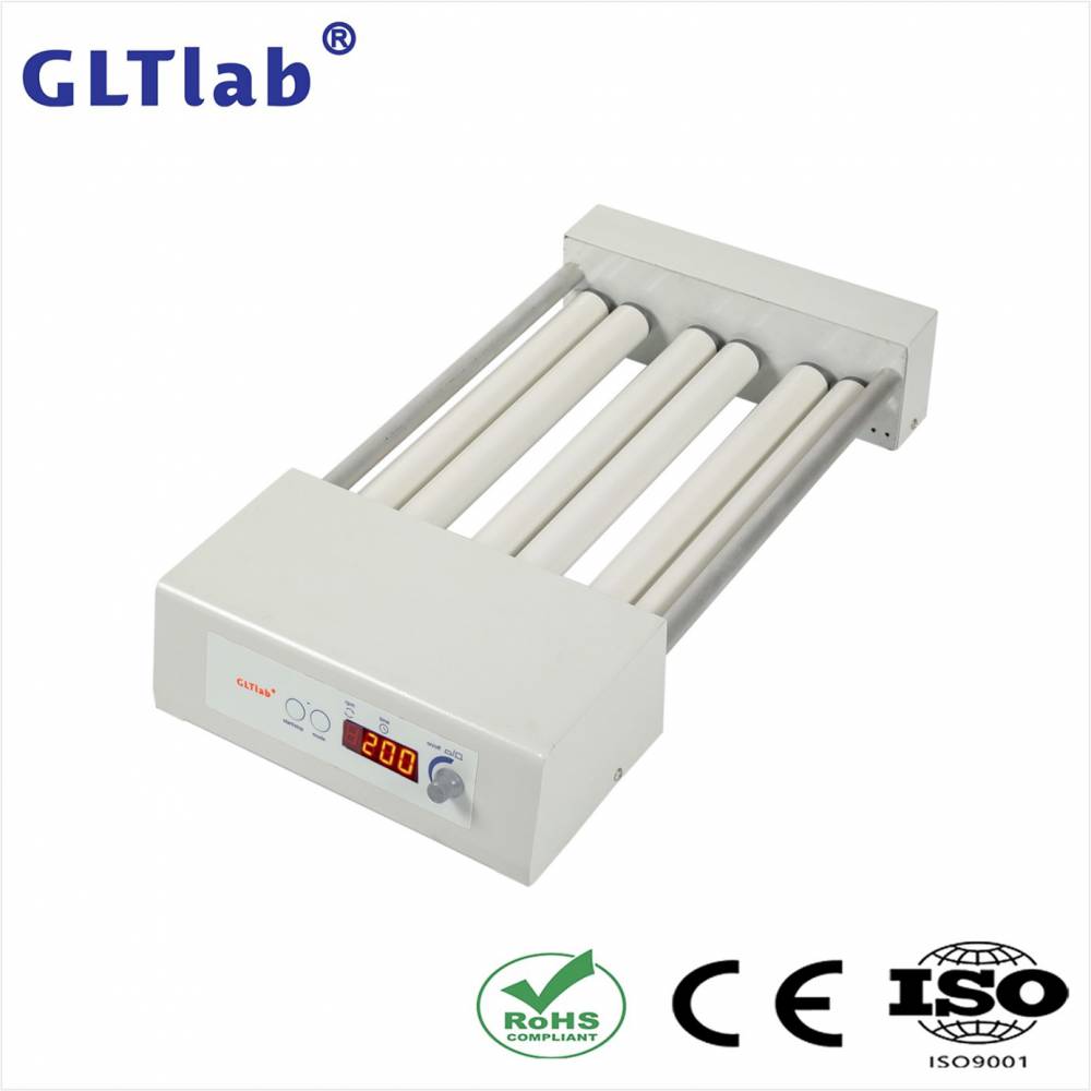 GLTLab新能源实验室样本混合滚轴混合器混匀仪6轴TR6可放置1L样本瓶10公斤负载