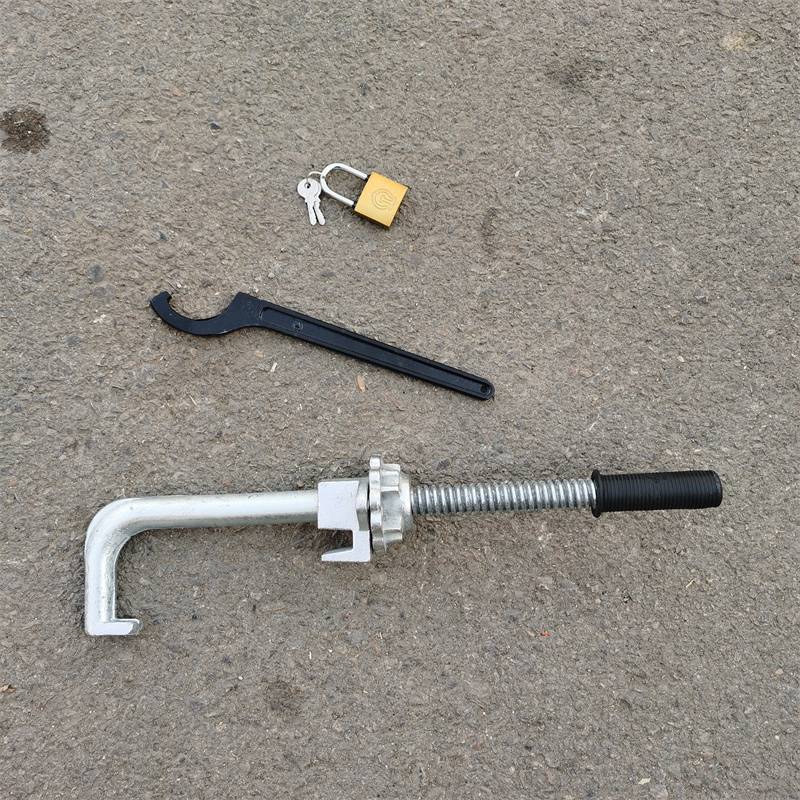 7号道岔密贴钩锁器带扳手锁钥匙gsqm50铁路道岔钩锁器图片