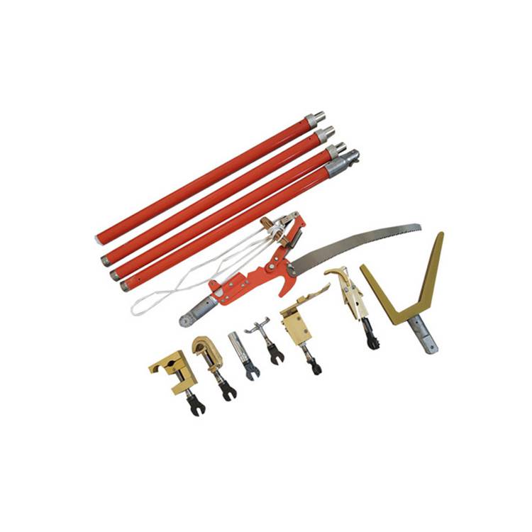 高空带电作业绝缘杆式组合工具带电作业8件套电工防触电工具