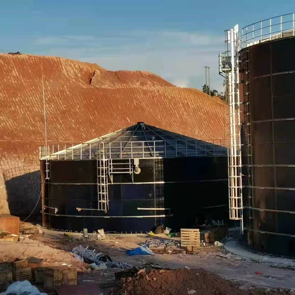 宸一环境pzg2500立方型电泳搪瓷拼装罐质量稳定图片