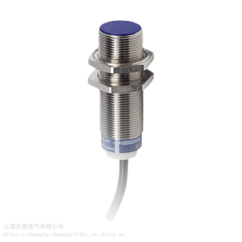 施耐德XS618B1MBL2电感式通用型接近传感器M18|圆柱形|金属|8mm