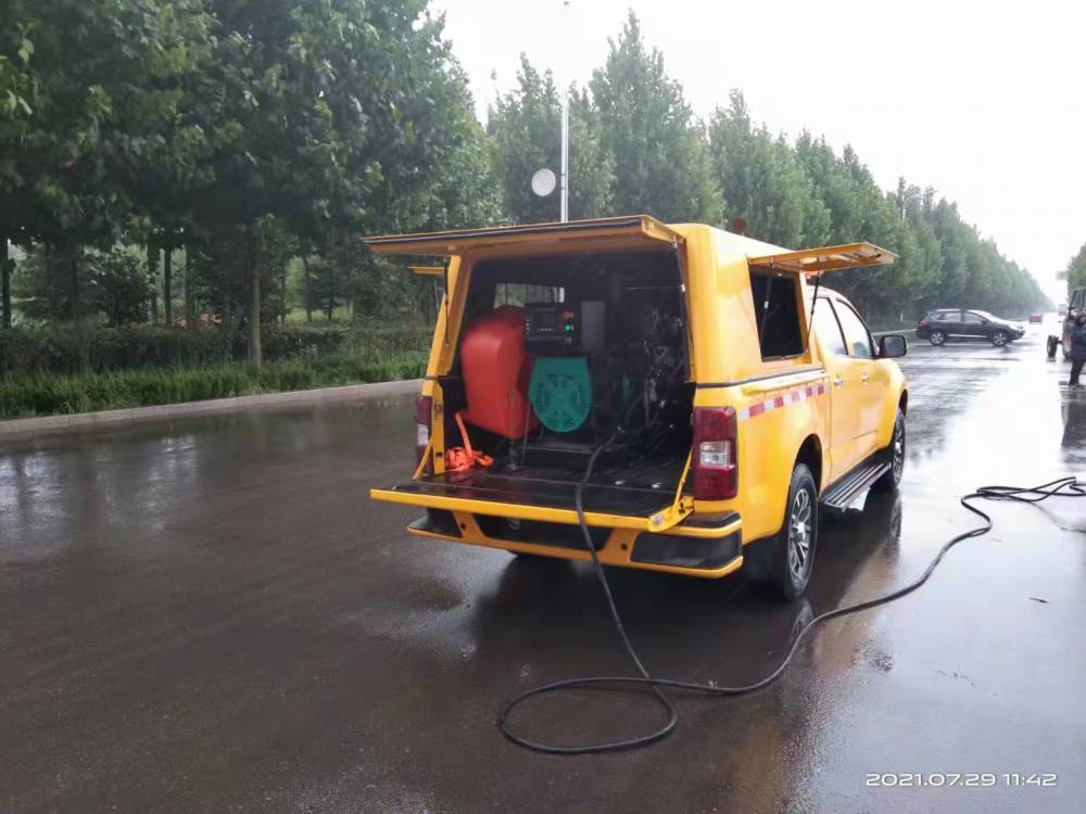 排水防汛应急抢险车五十铃皮卡排涝救险车每小时500方