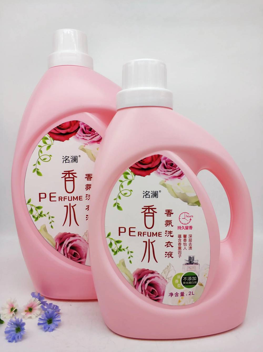 澳慈展浪洺澜2kg瓶装coco香水香氛洗衣液批发深层洁净洗衣凝珠